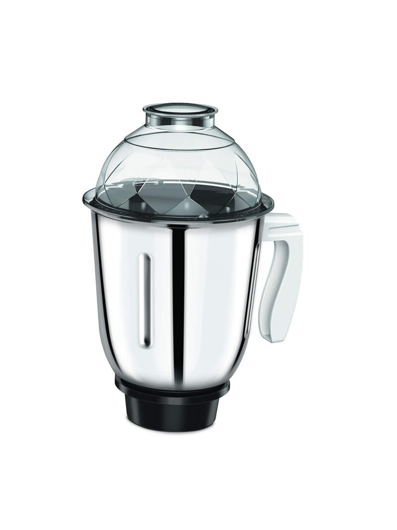 Bajaj GX 8 750 watts DLX 750W Mixer Grinder with 3 Jars, White | Plastic - Image 5