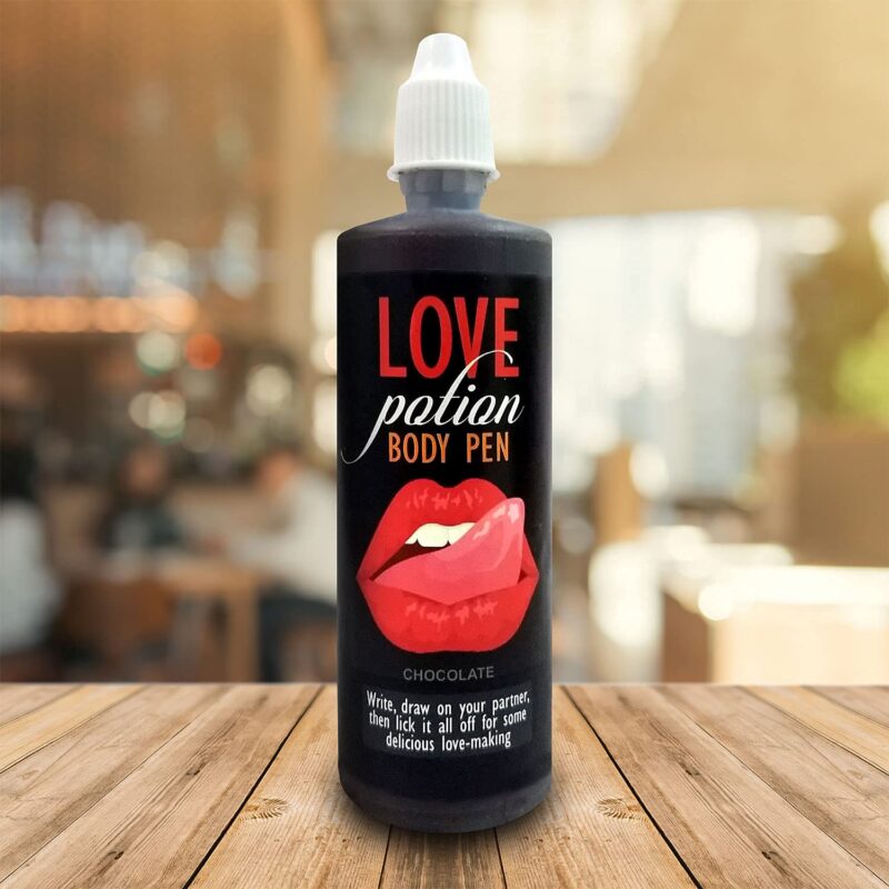 exciting Lives - Love Potion Body Pen - Chocolate Ink to write on Skin - Gift for Valentine's Day, For Girlfriend, Wife, Husband, Boyfriend, Lovers, Couples - Anniversary, Birthday - 80gms - Image 6