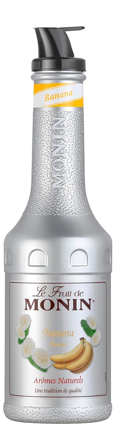 Monin Banana Fruit Puree, 1 Ltr