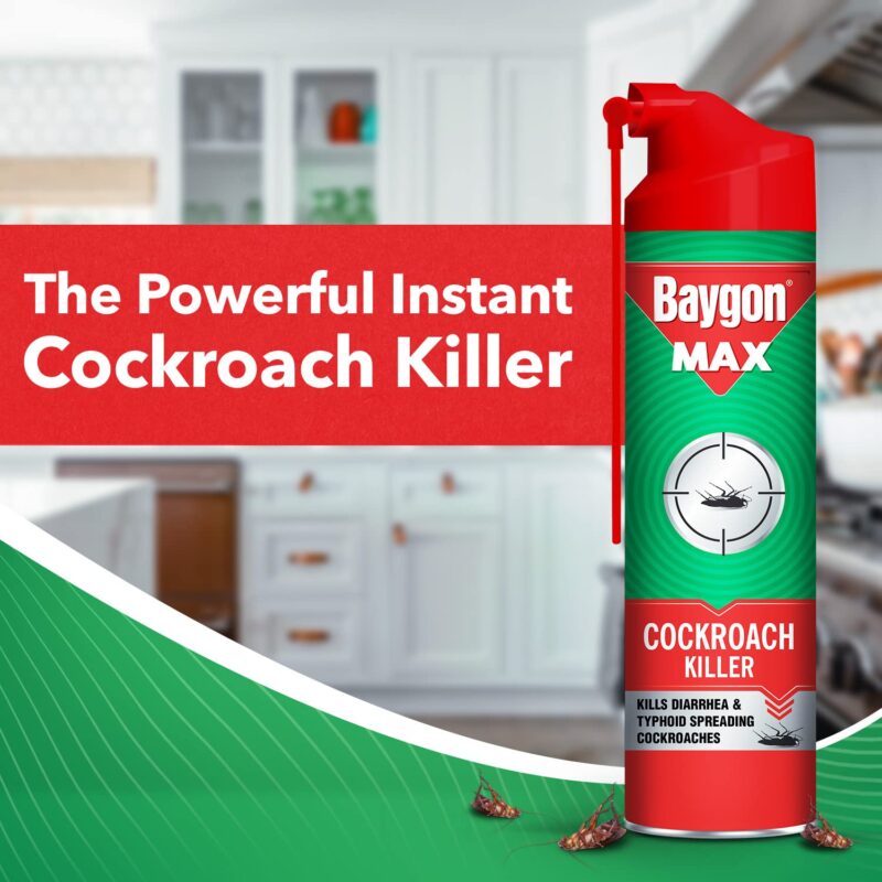 Baygon Cockroach Killer Spray, 400 Ml, Pack Of 1 - Image 8
