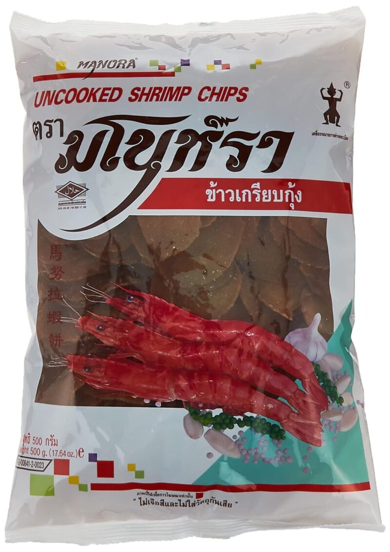 Manora Uncooked Shrimp Chips, 500g
