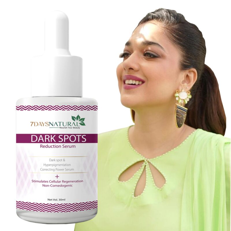 7 DAYS Dark Spots Serum for Men & Women | Daily Face Serum for Glowing Skin, Oily Skin & Dark Spots(30 Ml) - Image 2