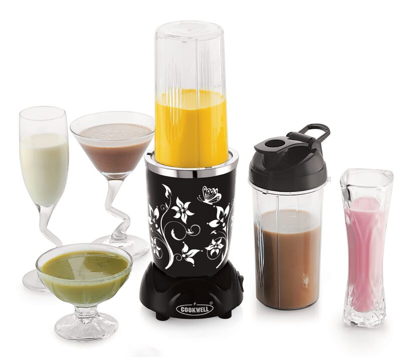 Cookwell Nutri Blender (5 Jar 3 Blade, Black) - Image 3