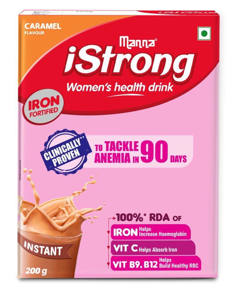 Manna iStrong  200g  Caramel-  Millet Health Drink Mix for Women