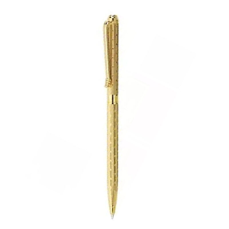 Pierre Cardin Gold Finger Bright Gold Ball Pen - Blue, Pack Of 1