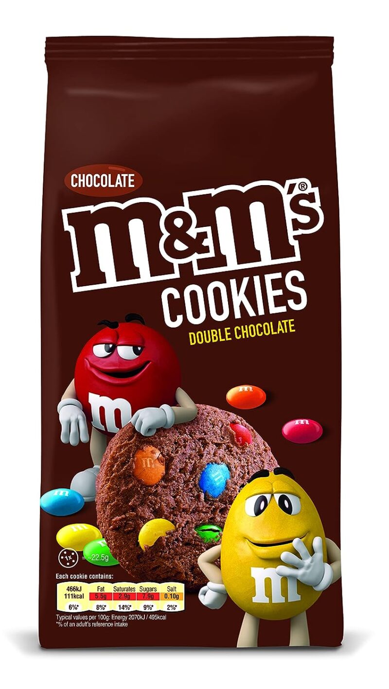 M&M's MARS Double Chocolate Cookies, 180 g