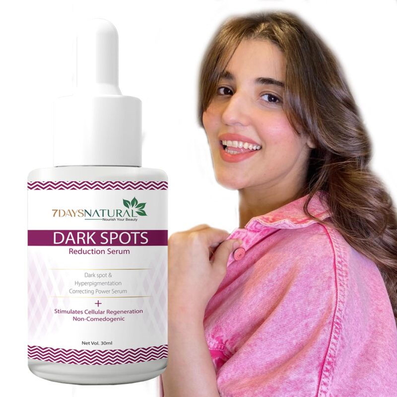 7 DAYS Dark Spots Serum for Men & Women | Daily Face Serum for Glowing Skin, Oily Skin & Dark Spots(30 Ml) - Image 9