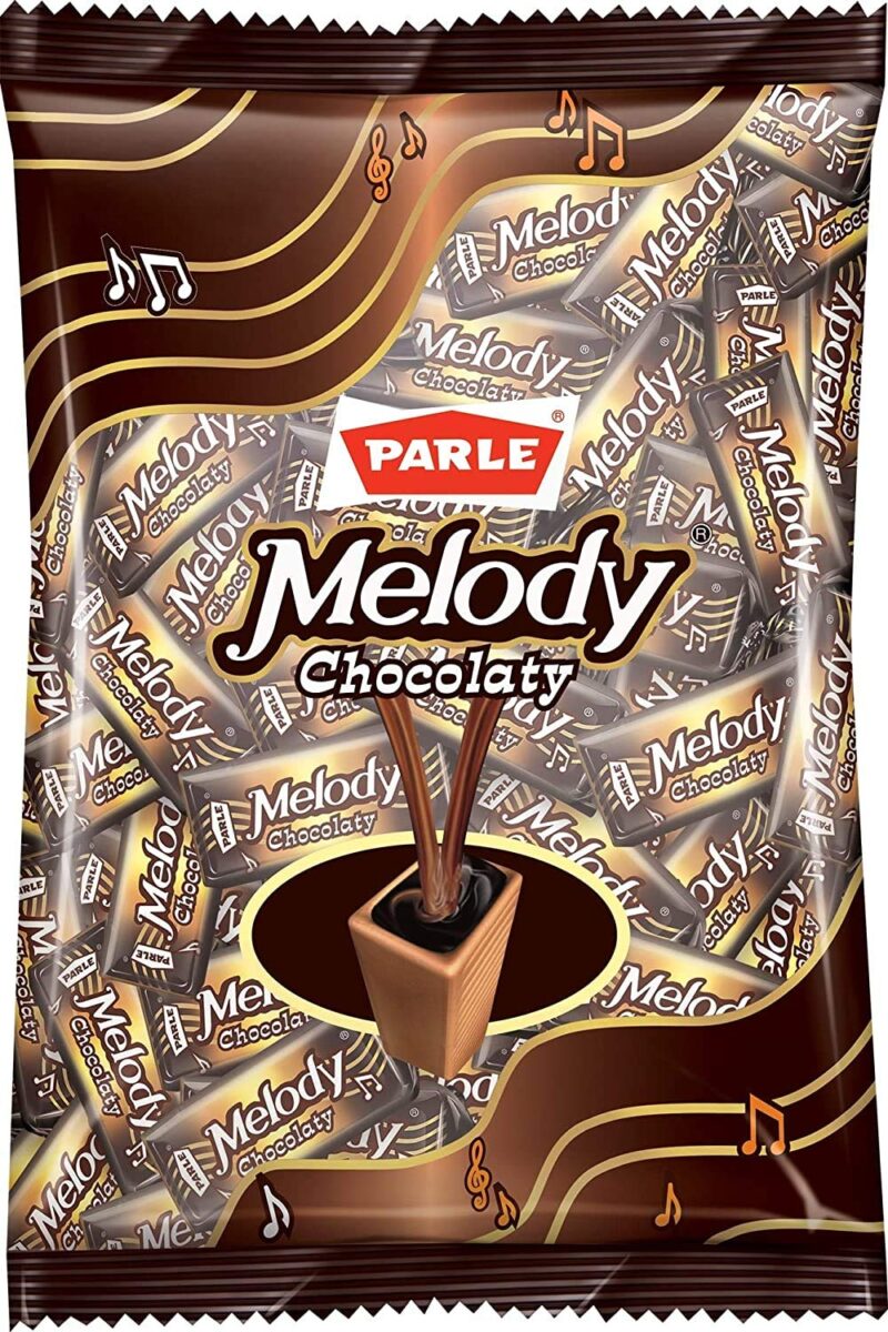 Parle Melody Chocolate, 100 pcs, 195g