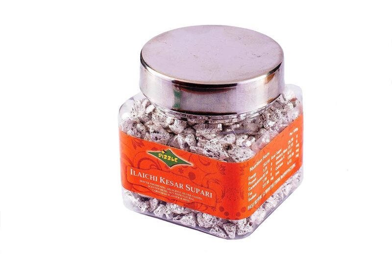 Dizzle Supari Mouth Freshener Ilaichi Kesar Supari - 100 g