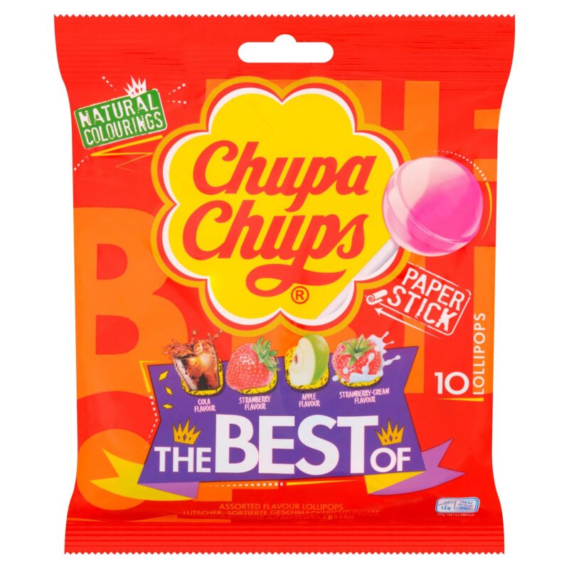 Chupa Chups The Best of Lollipops, 120g