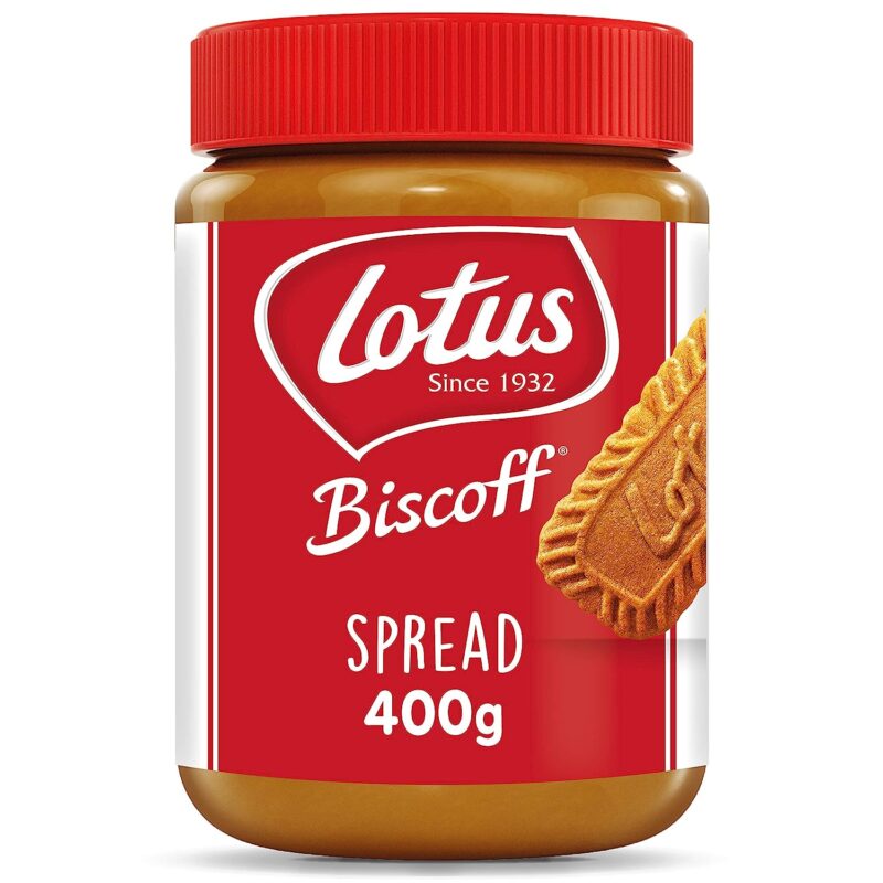 Lotus Biscoff Sweet Spread Creamy 400g Non-GMO and Vegan
