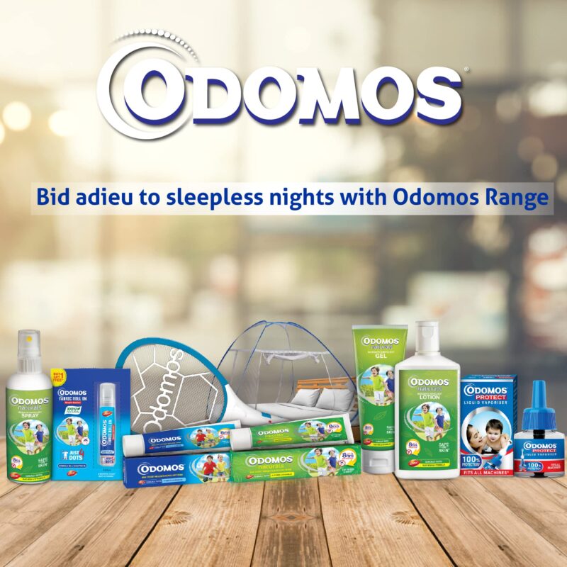10x Odomos Non-Sticky Mosquito Repellent Cream With Vitamin E & Almond - 100 Gm each - Pack of 10 - Image 2