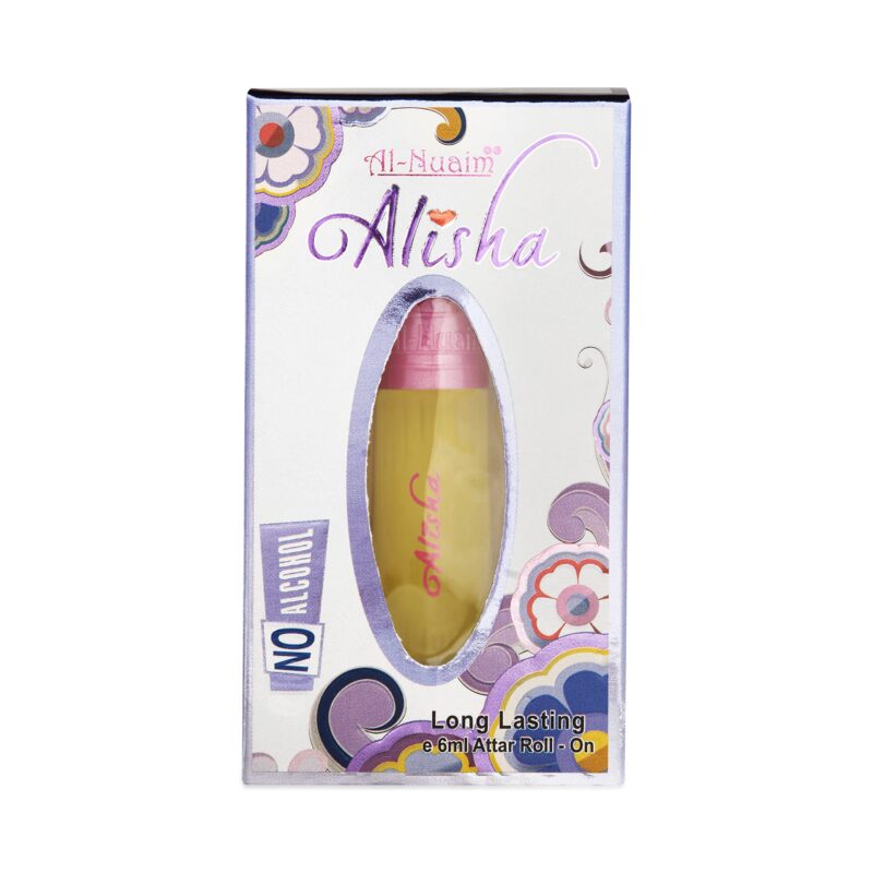 Al-Nuaim Silver Series |Alisha |Alcohol Free |Attar Roll On |Luxury Scent with Long Lasting Fragrance For Men & Women |6ml - Image 2
