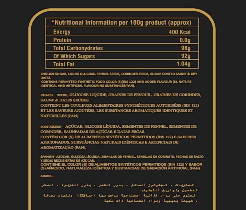 4x CandySaga Paan Corner Paan Flavoured Candy (Packet) (Pack Of 4) - 1860 Gram - Image 2