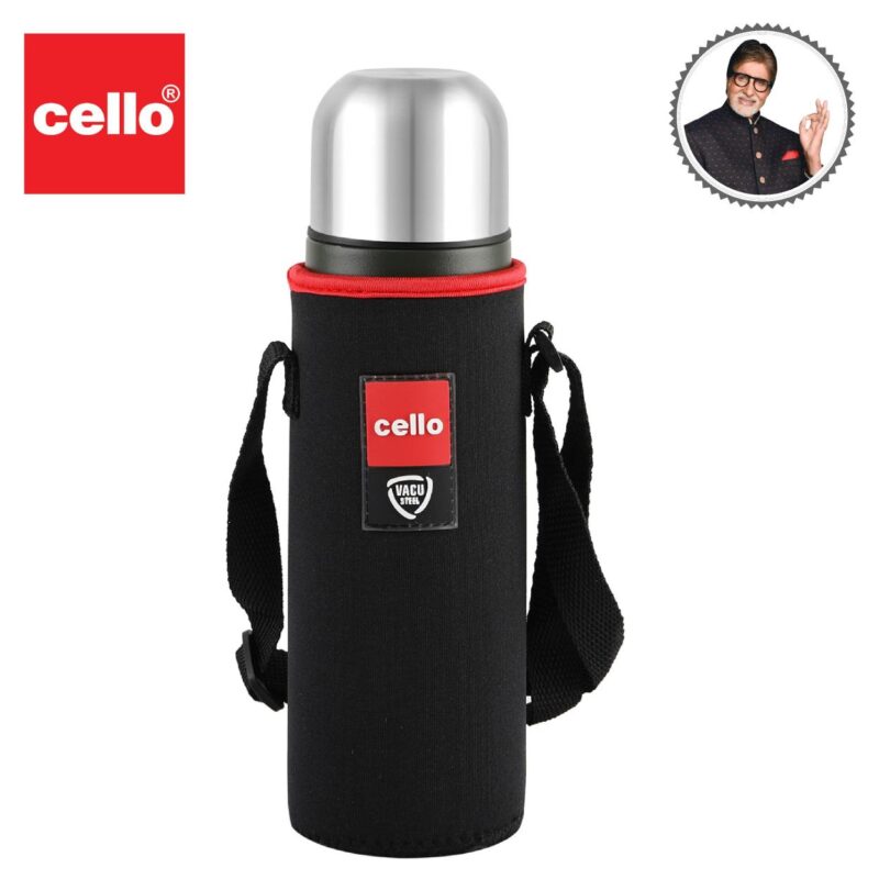 Duro Flip Flask, Vacusteel Water Bottle with Thermal Jacket, 750ml - Image 14