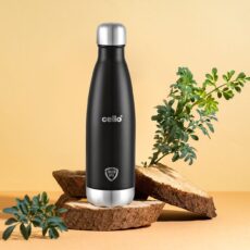 Black|Duro Swift Flask, Vacusteel Water Bottle, 750ml / 750ml