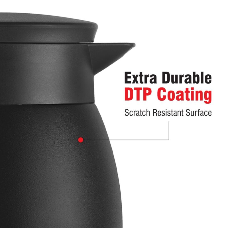 Duro Pot Double Walled Vacuum Insulated Teapot, 600ml - Image 7