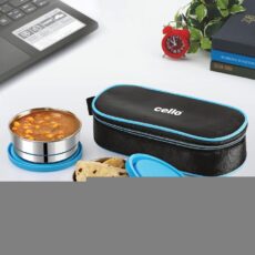 Blue|Eco Bite Stainless Steel Lunch Box / 2 Piece