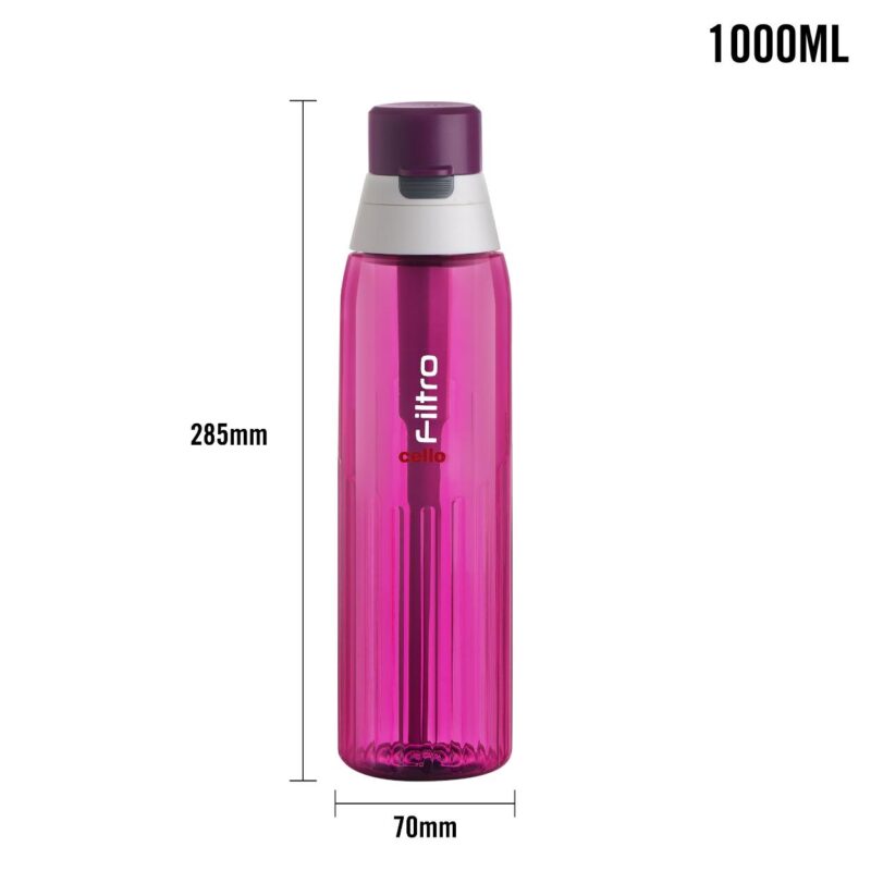 Filtro Water Bottle With Activated Carbon Filter, 1000ml - Image 27