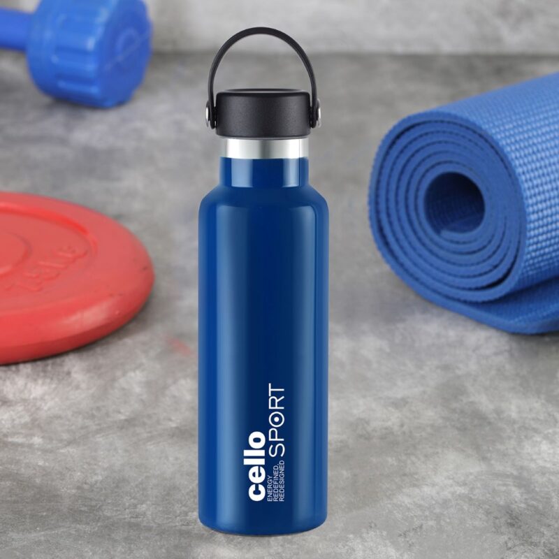 Blue|Aqua Bliss Flask, Vacusteel Water Bottle / 800ml