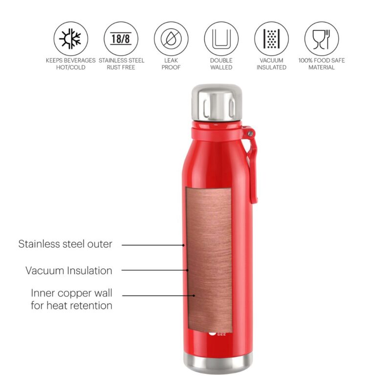 Bentley Flask, Vacusteel Water Bottle - Image 9