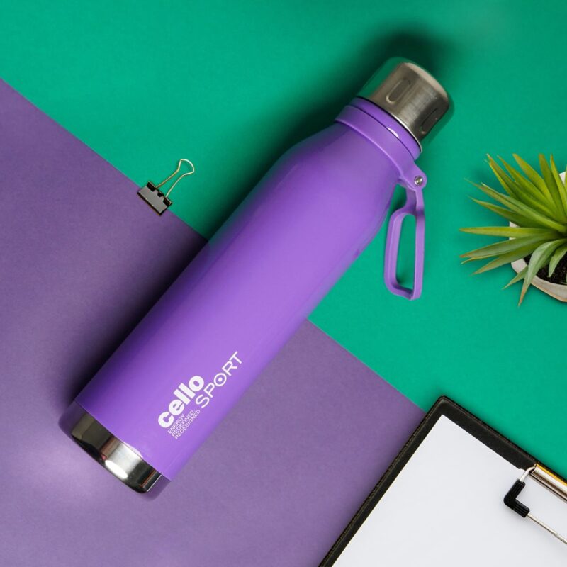 Purple|Bentley Flask, Vacusteel Water Bottle / 800ml