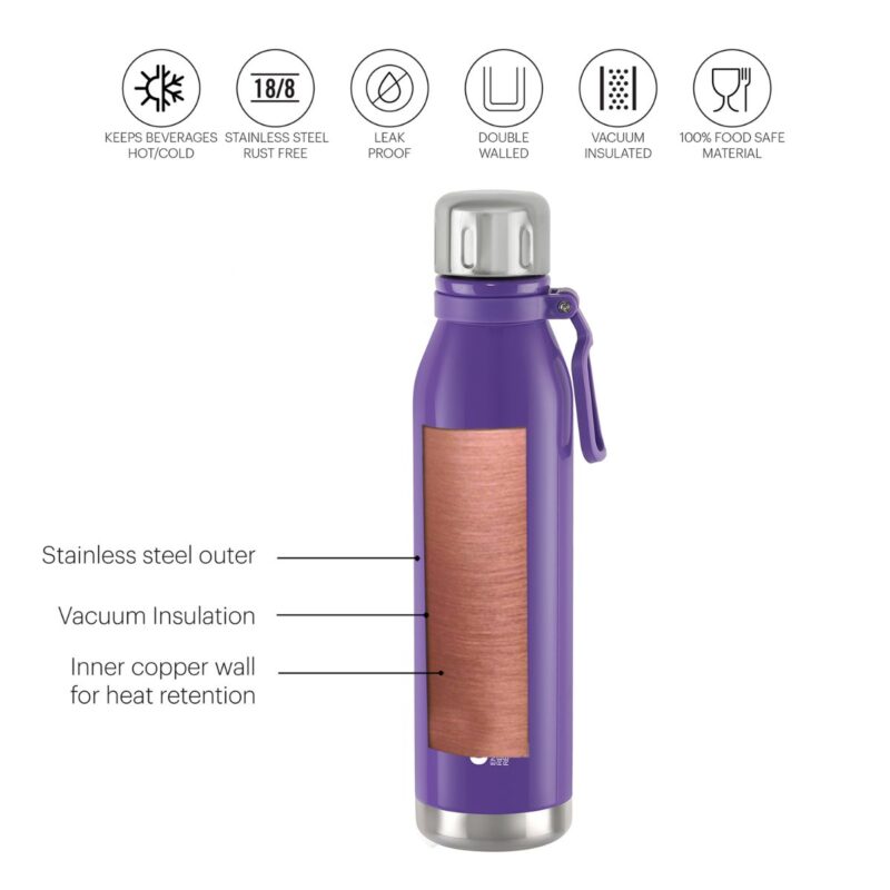 Bentley Flask, Vacusteel Water Bottle, 800ml - Image 11