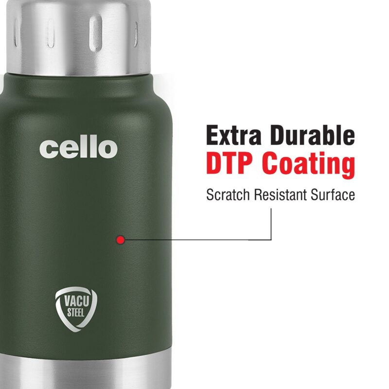 Duro Top Flask, Vacusteel Water Bottle, 180ml - Image 14