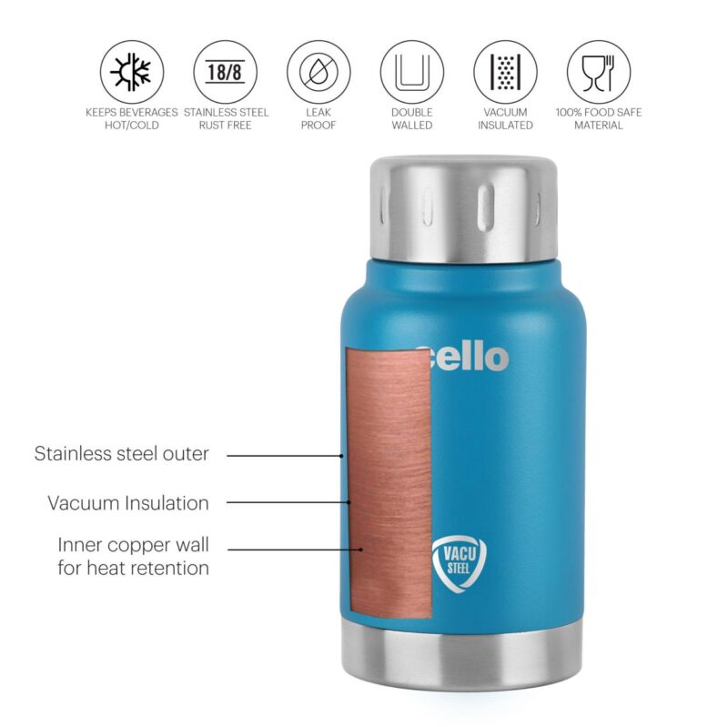 Duro Top Flask, Vacusteel Water Bottle - Image 20