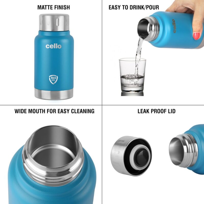 Duro Top Flask, Vacusteel Water Bottle - Image 41