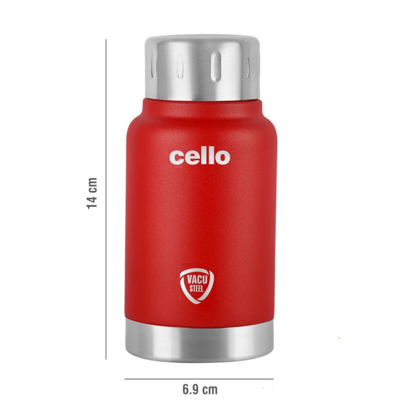 Duro Top Flask, Vacusteel Water Bottle, 180ml - Image 28