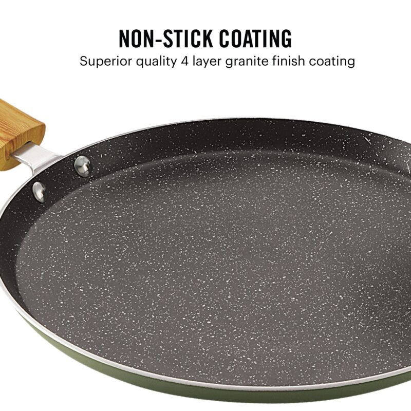 Woody Kitchen Induction Base Non-Stick Cookware Set - Image 2