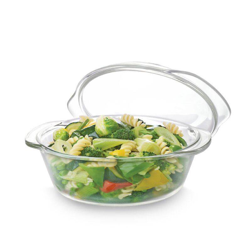 Angelica Round Casserole With Lid, 1100ml - Image 2