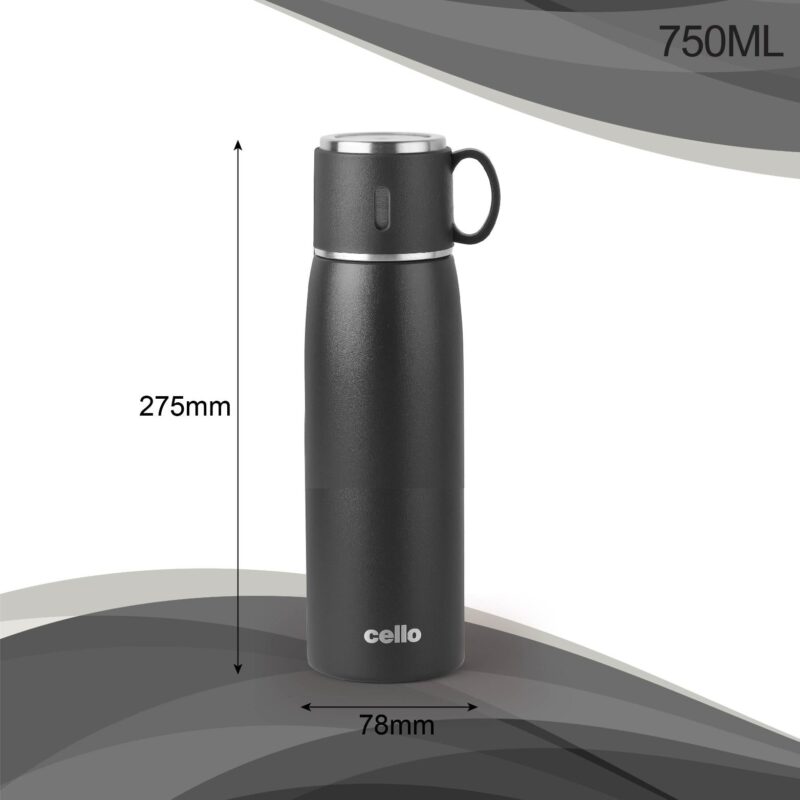 Duro Cup Style Flask, Vacusteel Water Bottle 750ml - Image 28