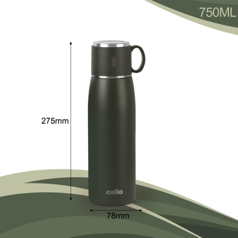 Duro Cup Style Flask, Vacusteel Water Bottle 750ml - Image 31