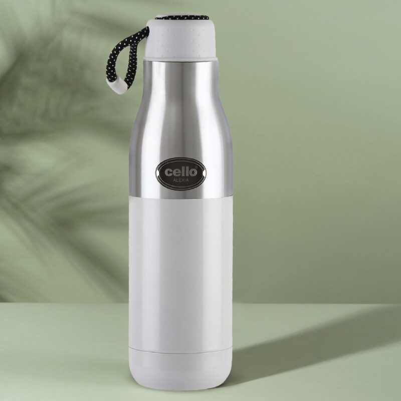 White|Alexia Flask, Vacusteel Water Bottle / 800ml