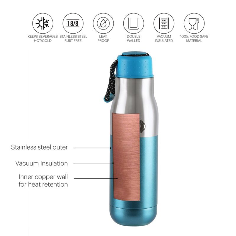 Alexia Flask, Vacusteel Water Bottle, 800ml - Image 9