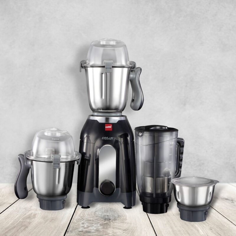 Discovery Pro Juicer Mixer Grinder with 4 Jars, 750W Black / 750 Watts