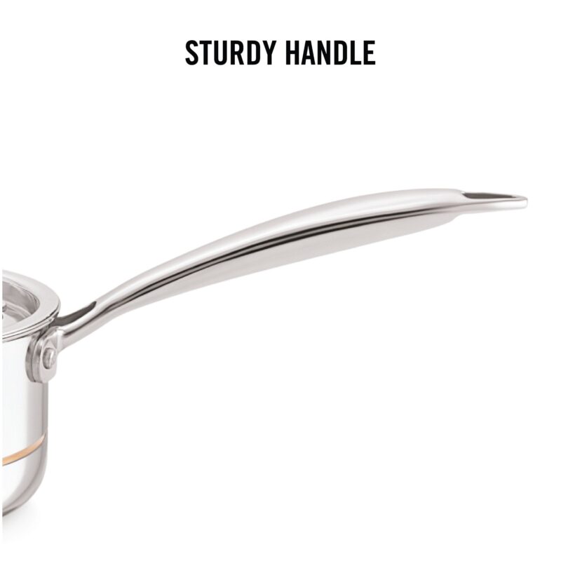 5-Ply Stainless Steel Sauce Pan with Lid - Image 22