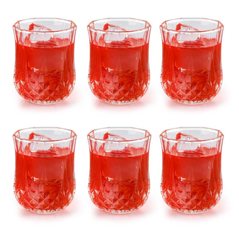 Amore Glass Tumblers, Set of 6 - Image 13