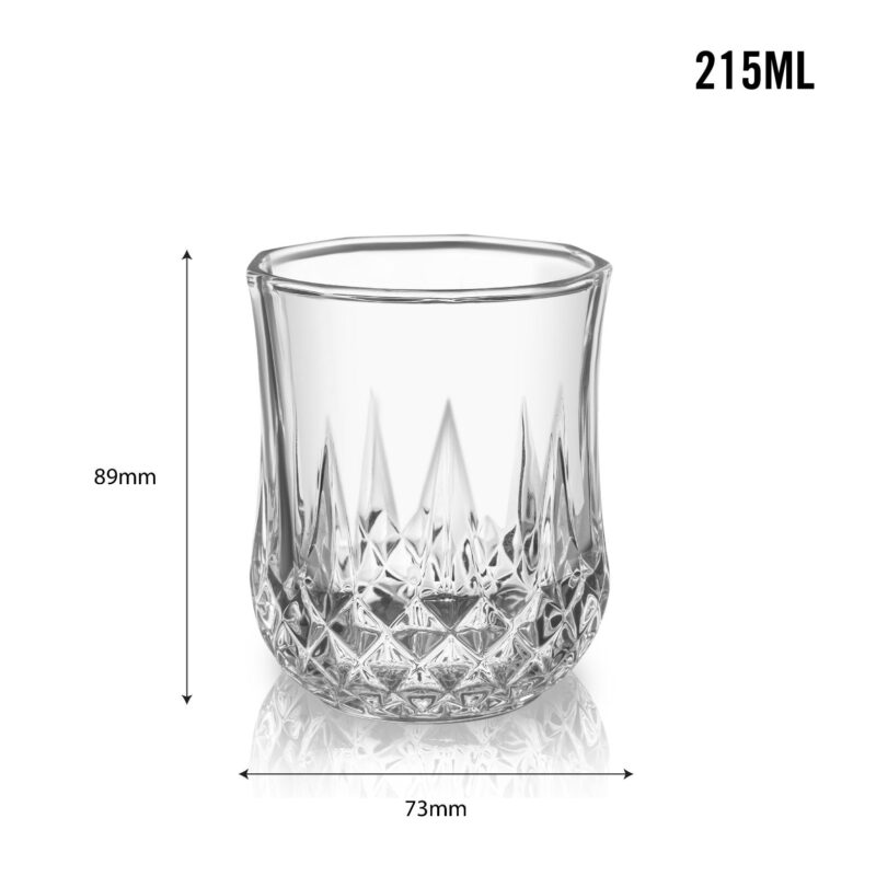 Amore Glass Tumblers, Set of 6 - Image 16