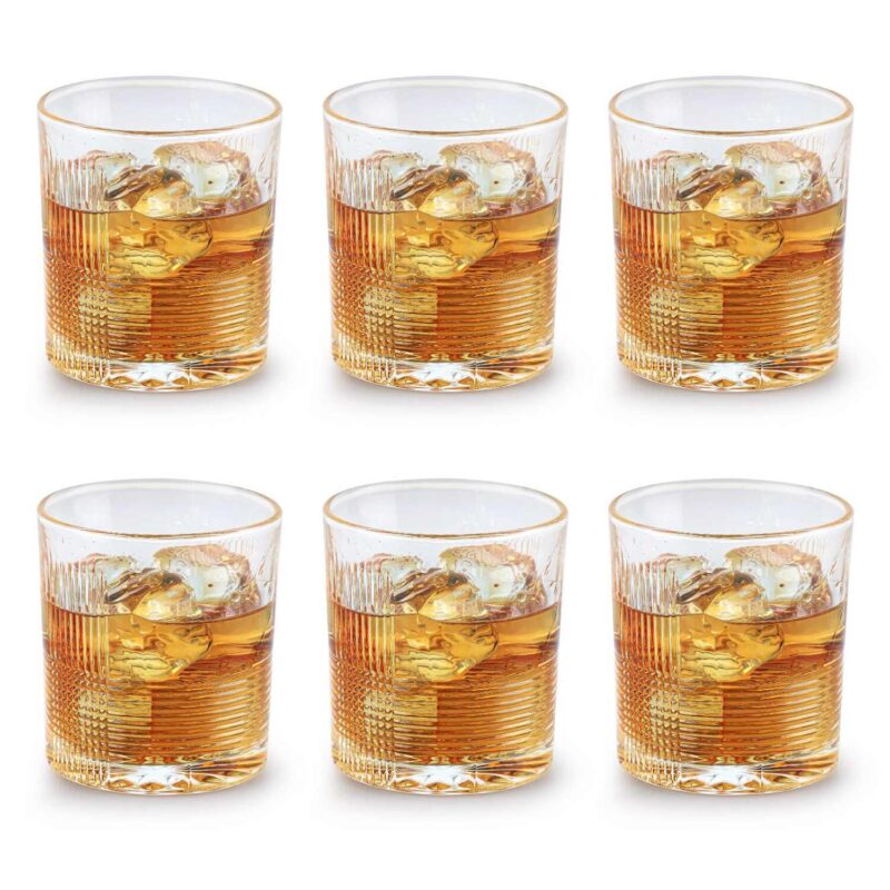 Enigma Glass Tumblers, Set of 6 - Image 13