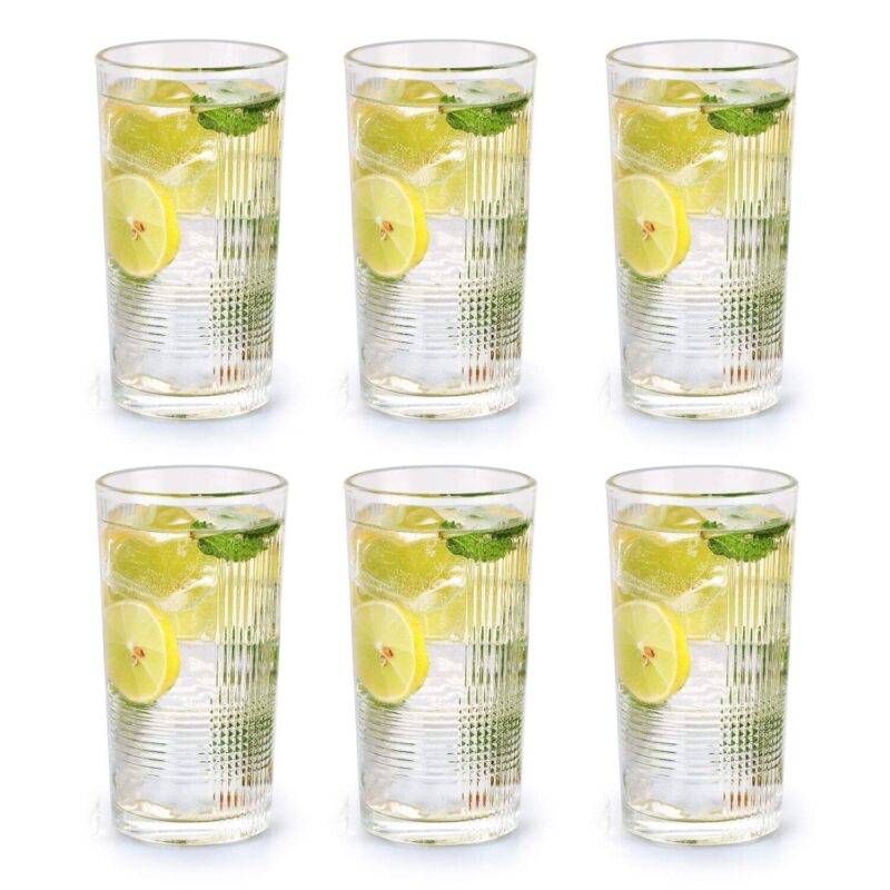 Enigma Glass Tumblers, Set of 6 - Image 14