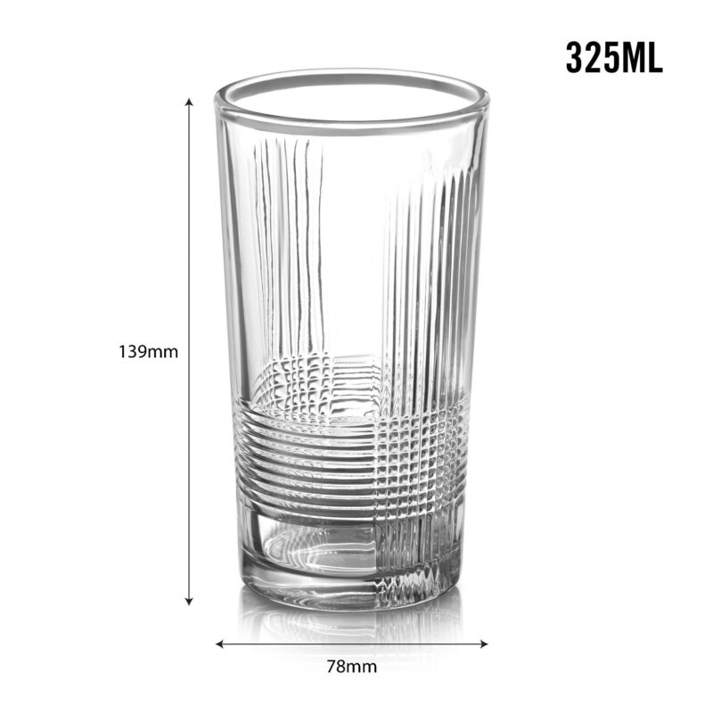 Enigma Glass Tumblers, Set of 6 - Image 17
