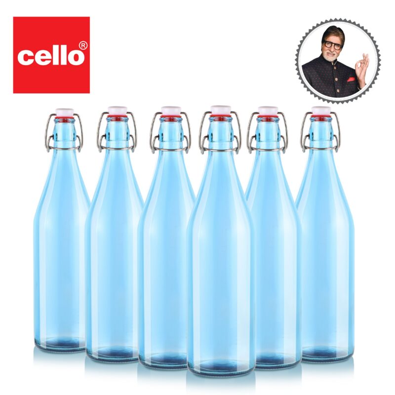 Aquaria Glass Water Bottle, 1000ml - Image 62