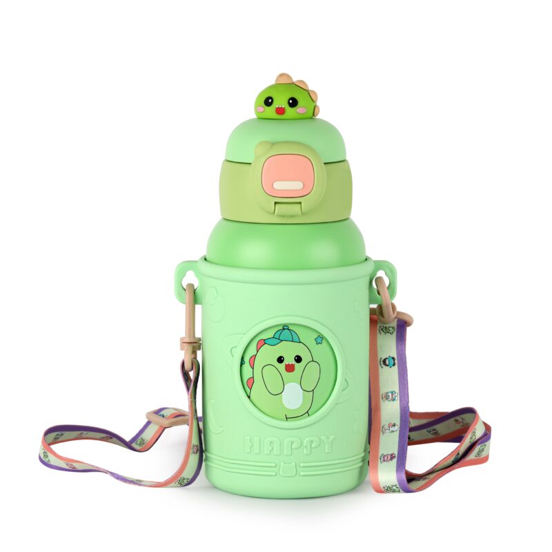 Babybop Hot & Cold Stainless Steel Kids Water Bottle, 500ml - Image 6
