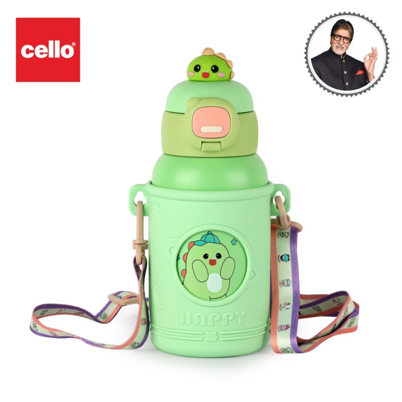 Babybop Hot & Cold Stainless Steel Kids Water Bottle, 500ml - Image 31