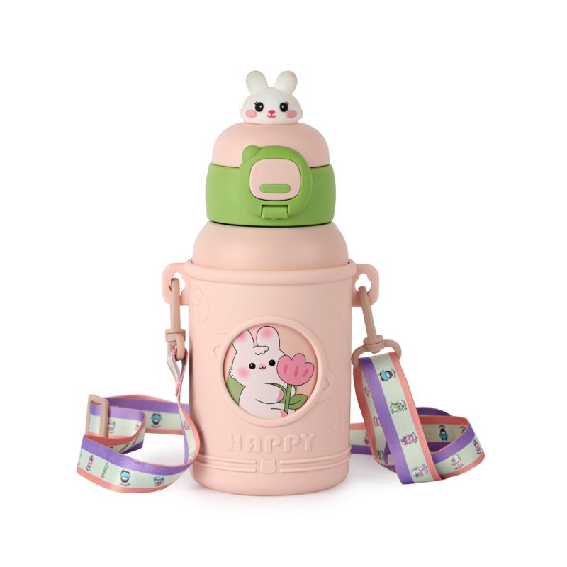 Babybop Hot & Cold Stainless Steel Kids Water Bottle, 500ml - Image 7