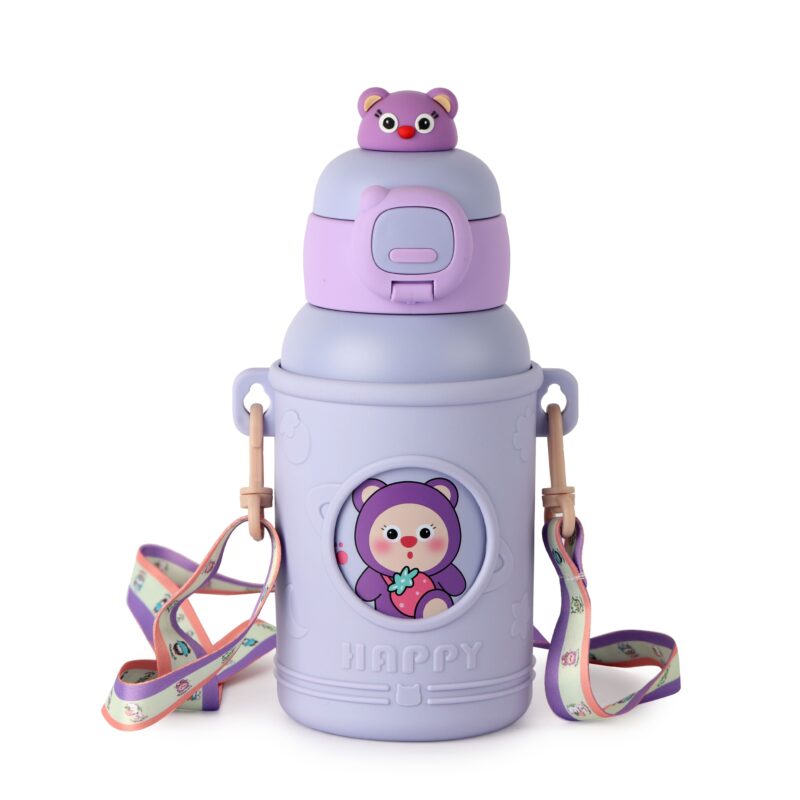 Babybop Hot & Cold Stainless Steel Kids Water Bottle, 500ml - Image 8