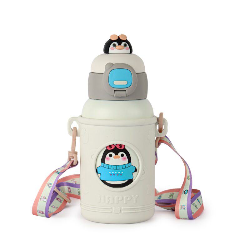 Babybop Hot & Cold Stainless Steel Kids Water Bottle, 500ml - Image 10